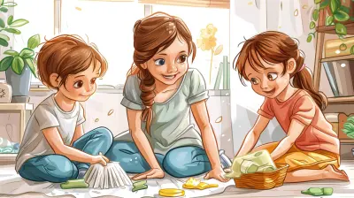 How to Turn Cleaning the House into a Family Tradition